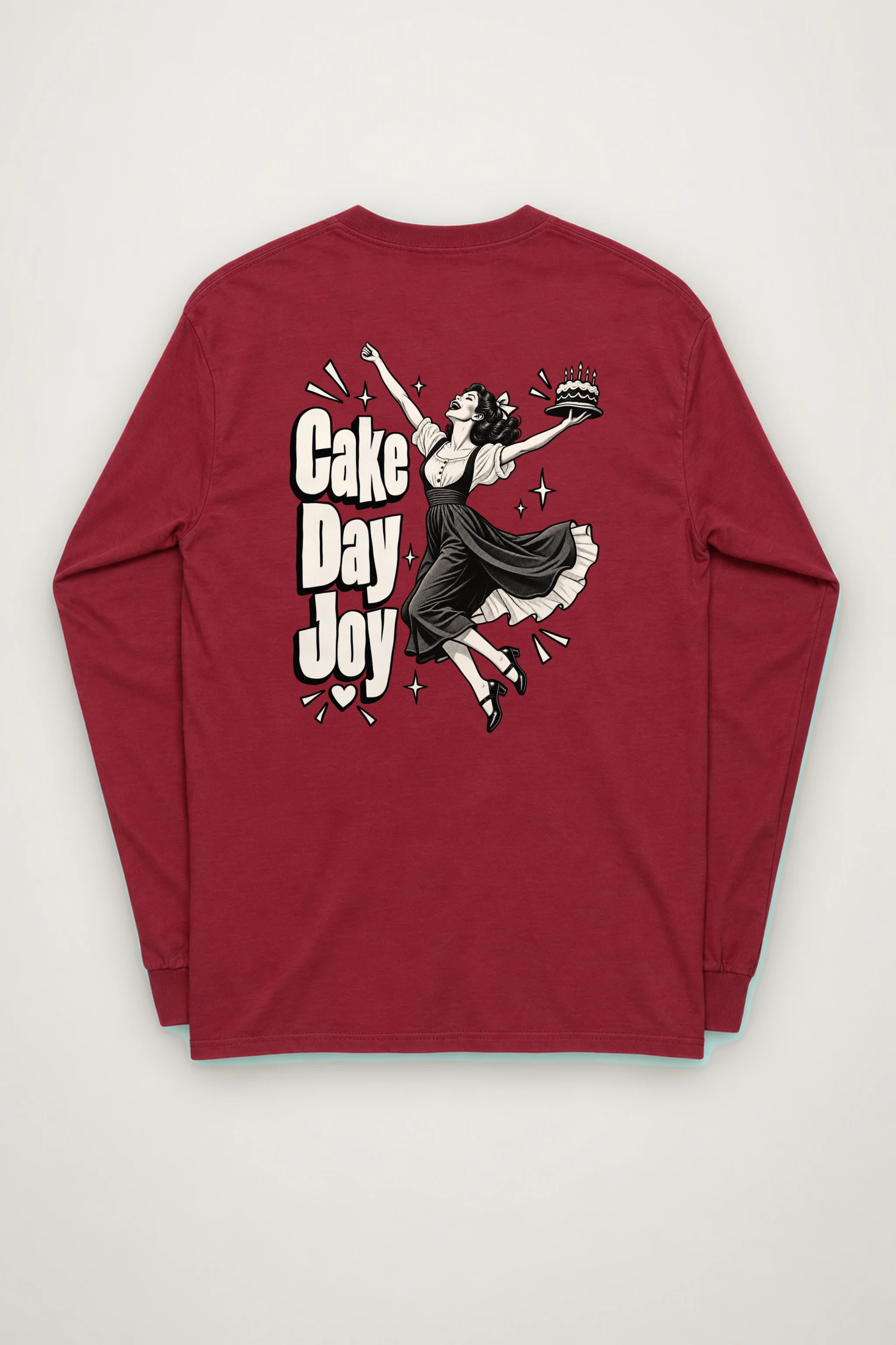 "Cake Day Joy" Unisex Longsleeve T-shirt