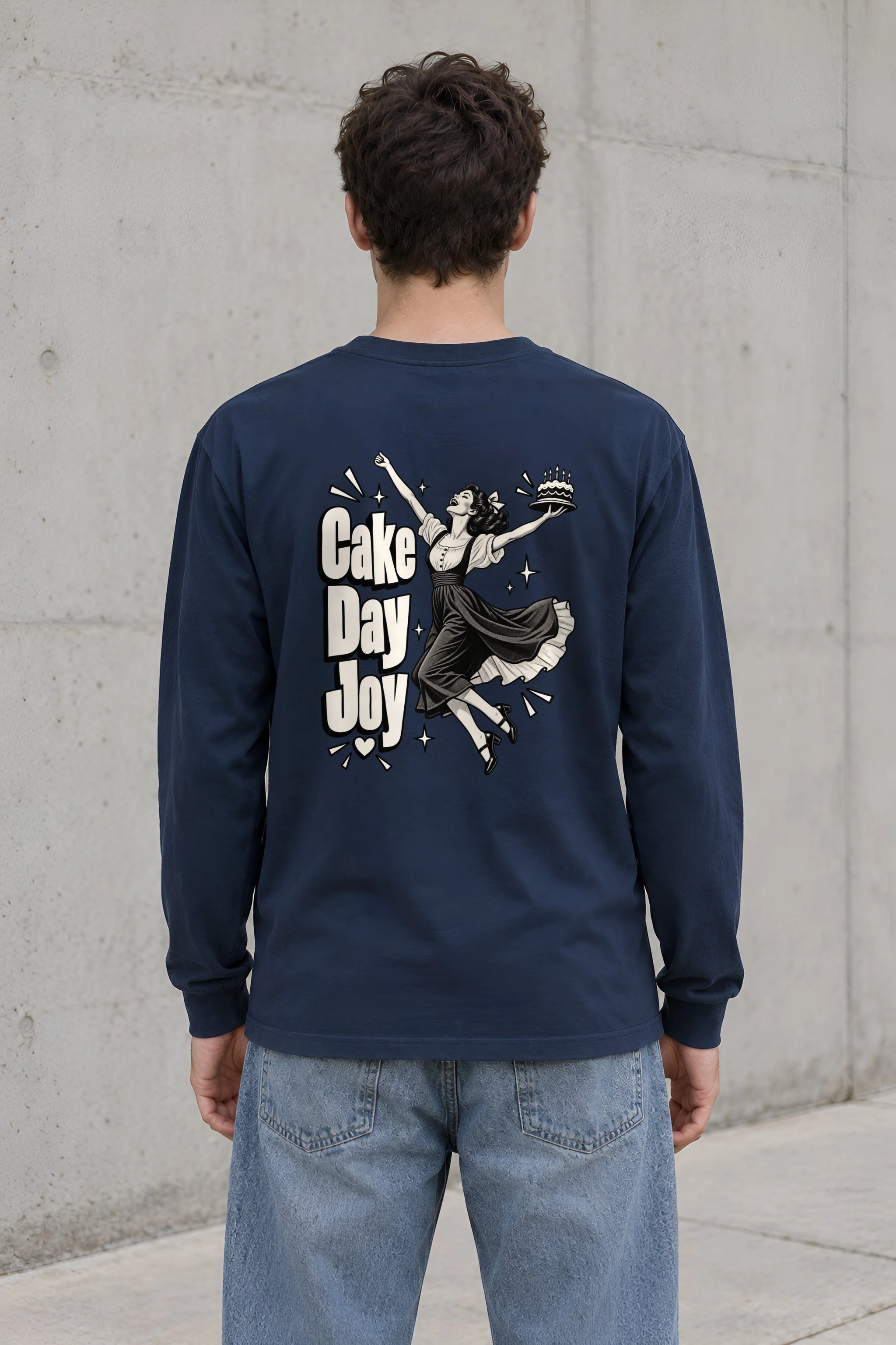 "Cake Day Joy" Unisex Longsleeve T-shirt