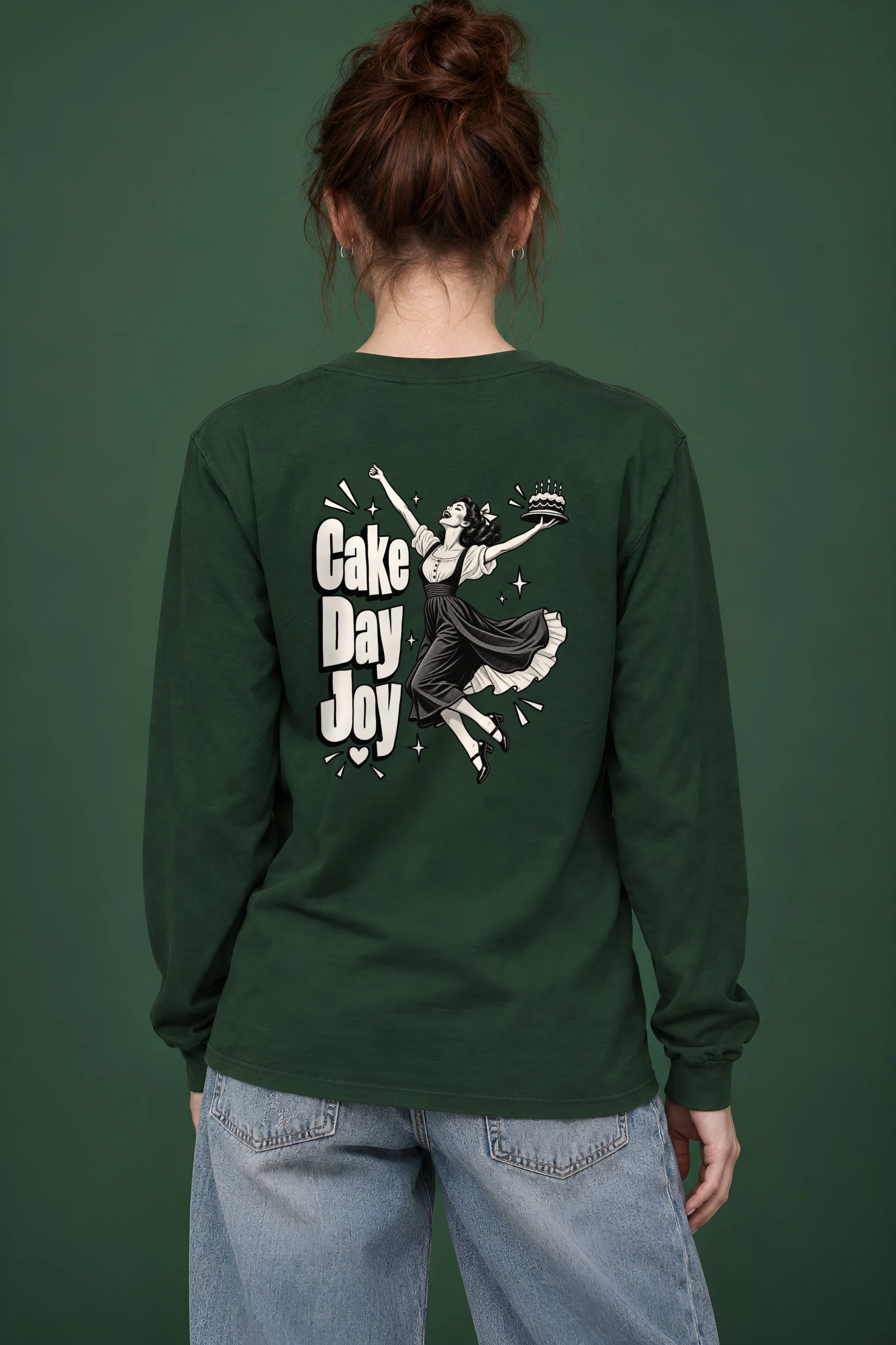 "Cake Day Joy" Unisex Longsleeve T-shirt