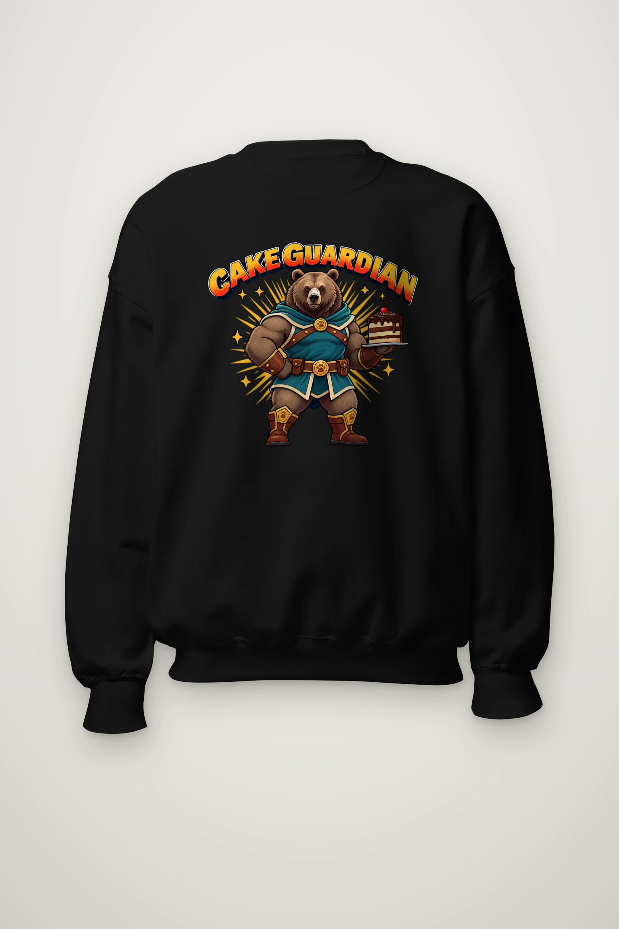 "Cake Guardian" Heavy Blend Unisex Crewneck Sweatshirt