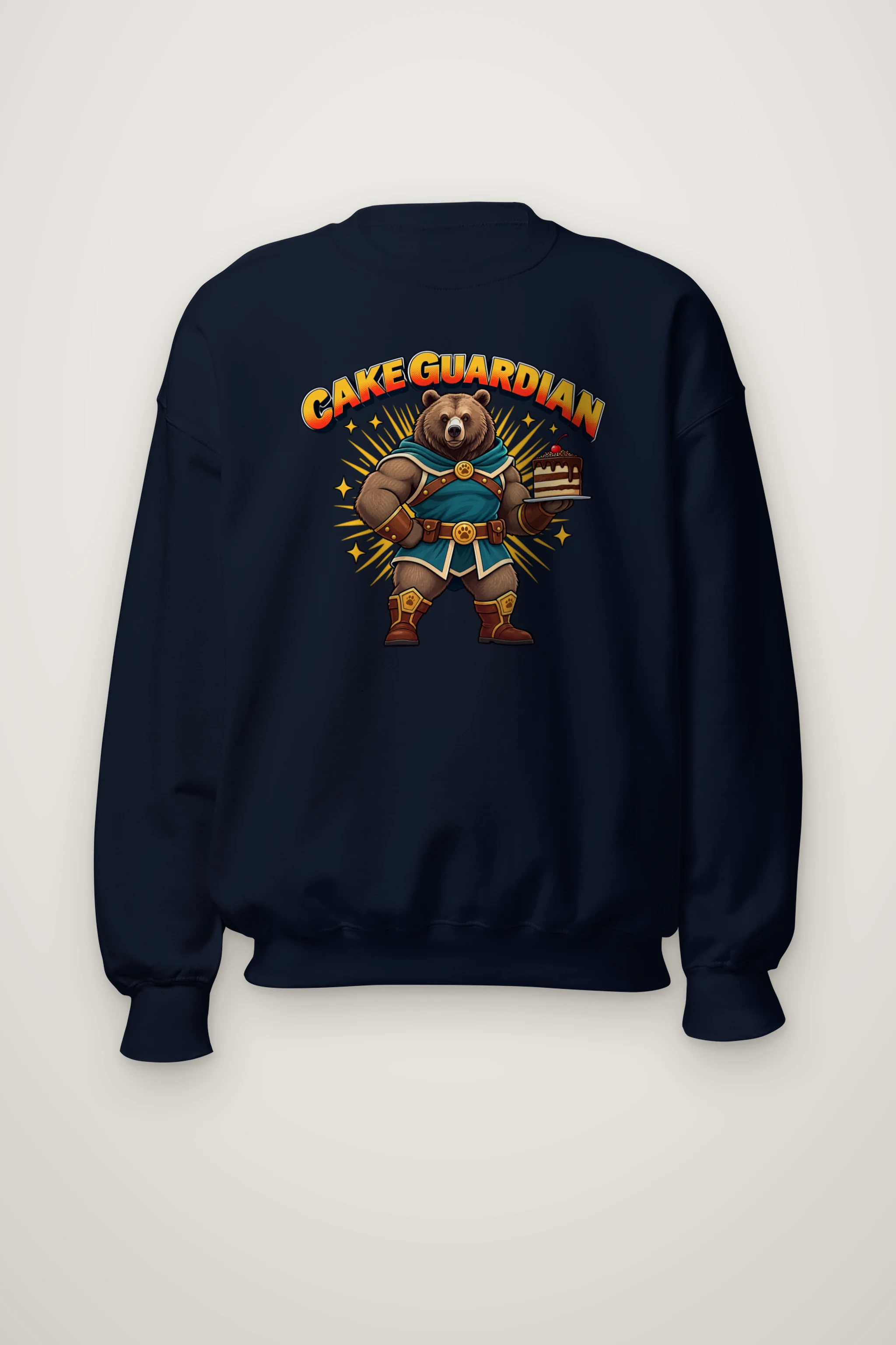 "Cake Guardian" Heavy Blend Unisex Crewneck Sweatshirt