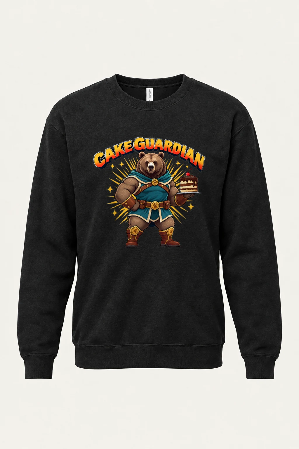 "Cake Guardian" Heavy Blend Unisex Crewneck Sweatshirt | Gildan 18000