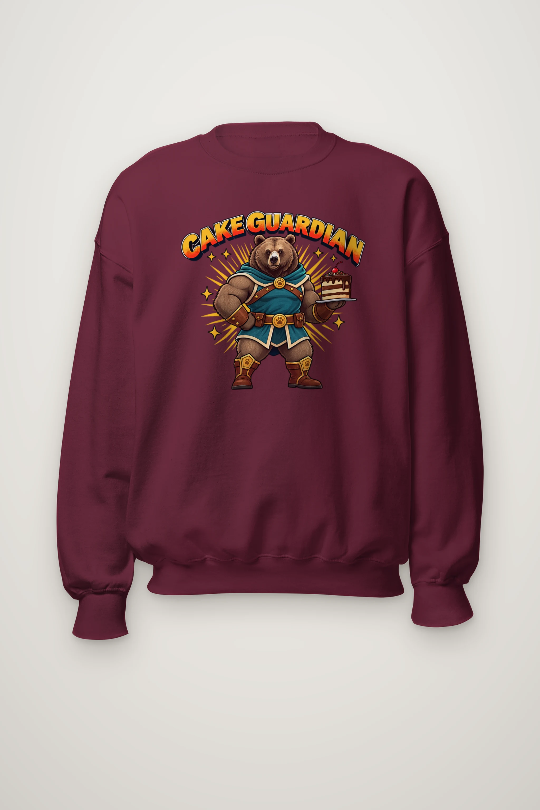 "Cake Guardian" Heavy Blend Unisex Crewneck Sweatshirt