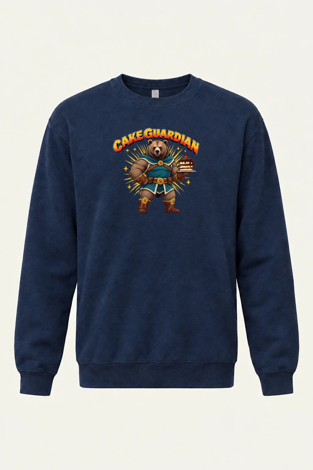 "Cake Guardian" Heavy Blend Unisex Crewneck Sweatshirt | Gildan 18000