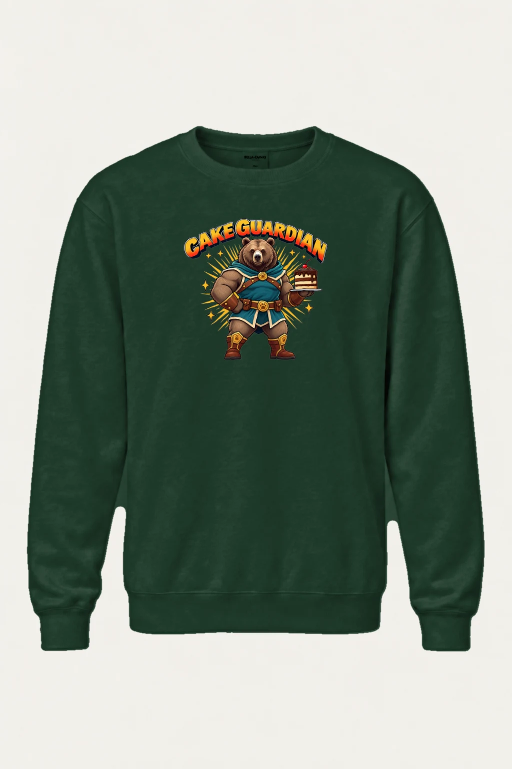 "Cake Guardian" Heavy Blend Unisex Crewneck Sweatshirt | Gildan 18000