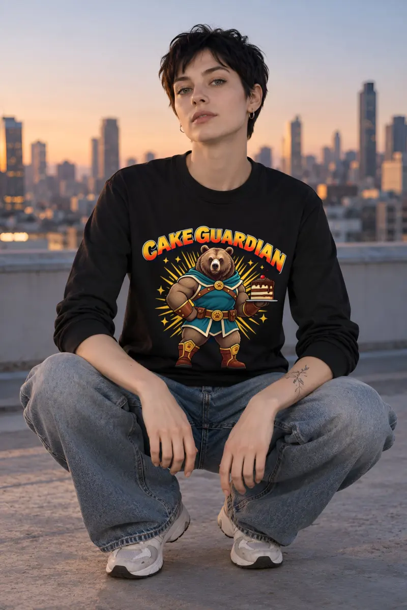 "Cake Guardian" Unisex Longsleeve T-shirt