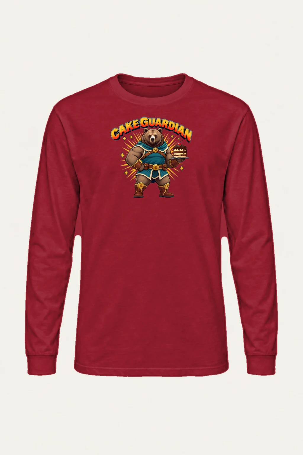 "Cake Guardian" Unisex Longsleeve T-shirt | Gildan 2400