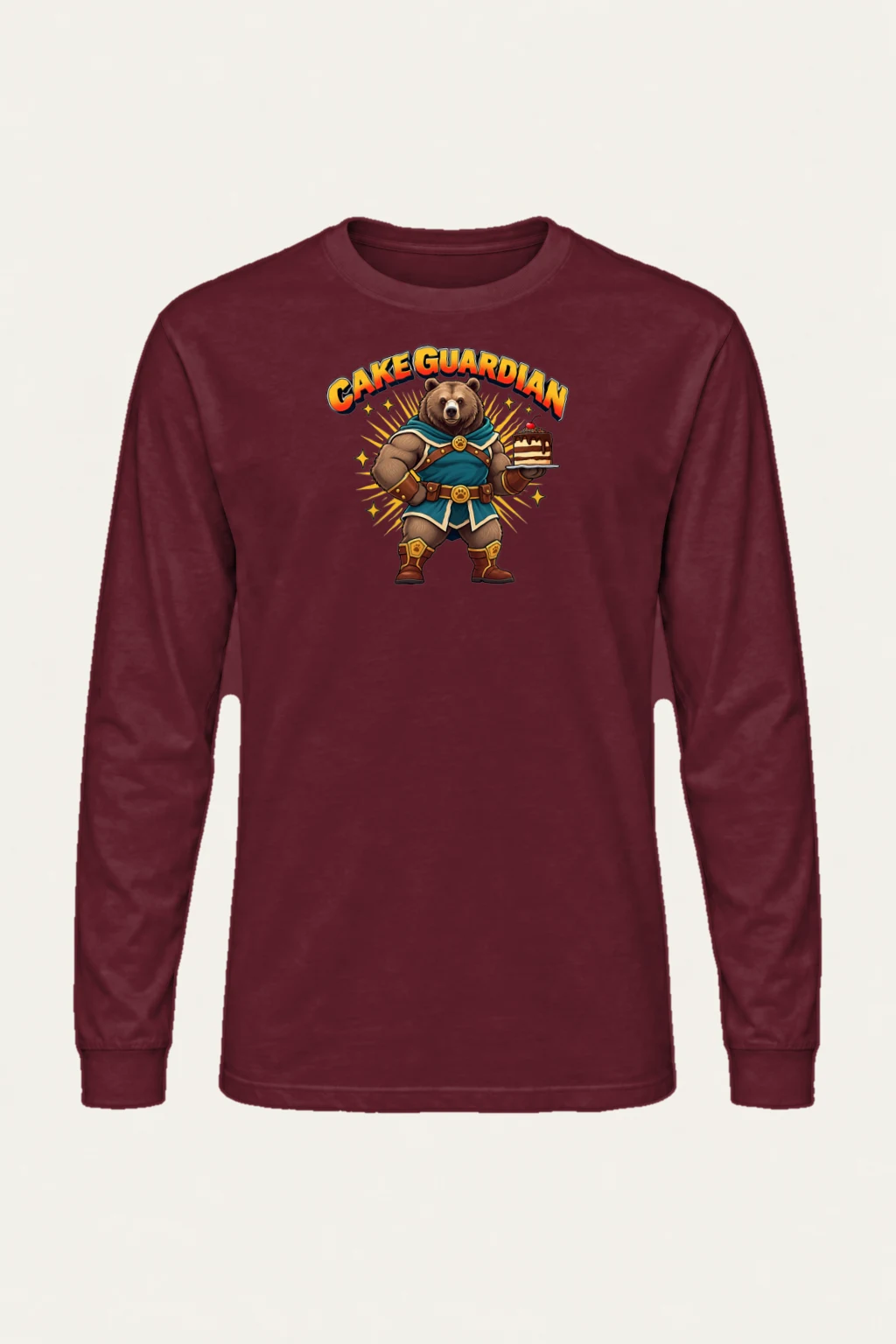 "Cake Guardian" Unisex Longsleeve T-shirt | Gildan 2400