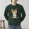 "Calico Color Study" Heavy Blend Unisex Crewneck Sweatshirt