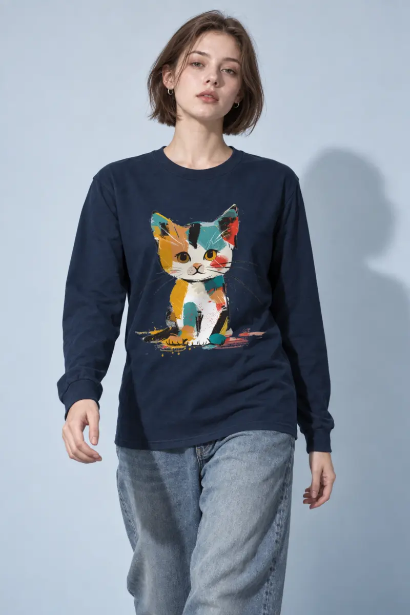 "Calico Color Study" Unisex Longsleeve T-shirt