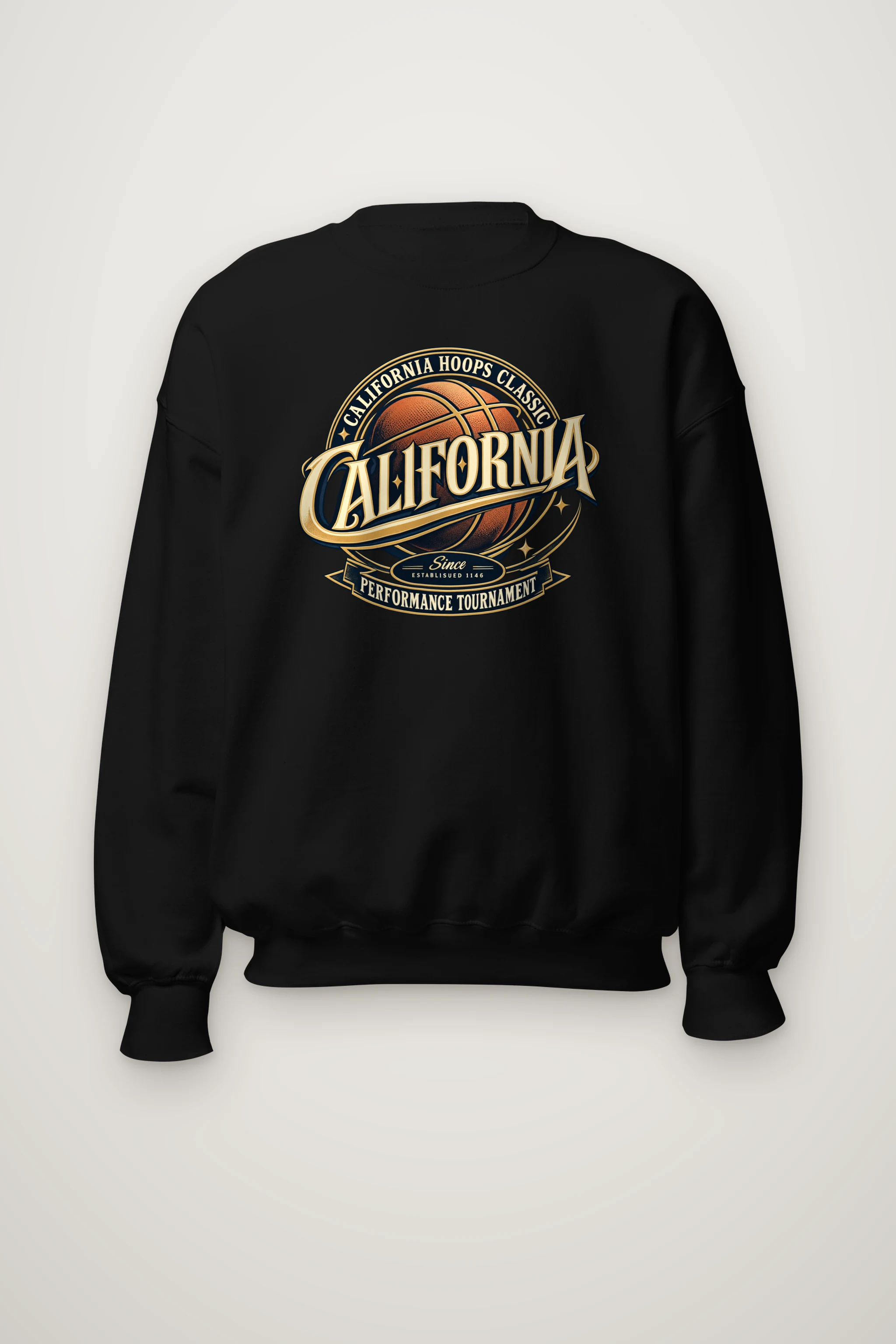 "California Hoops Classic" Heavy Blend Unisex Crewneck Sweatshirt