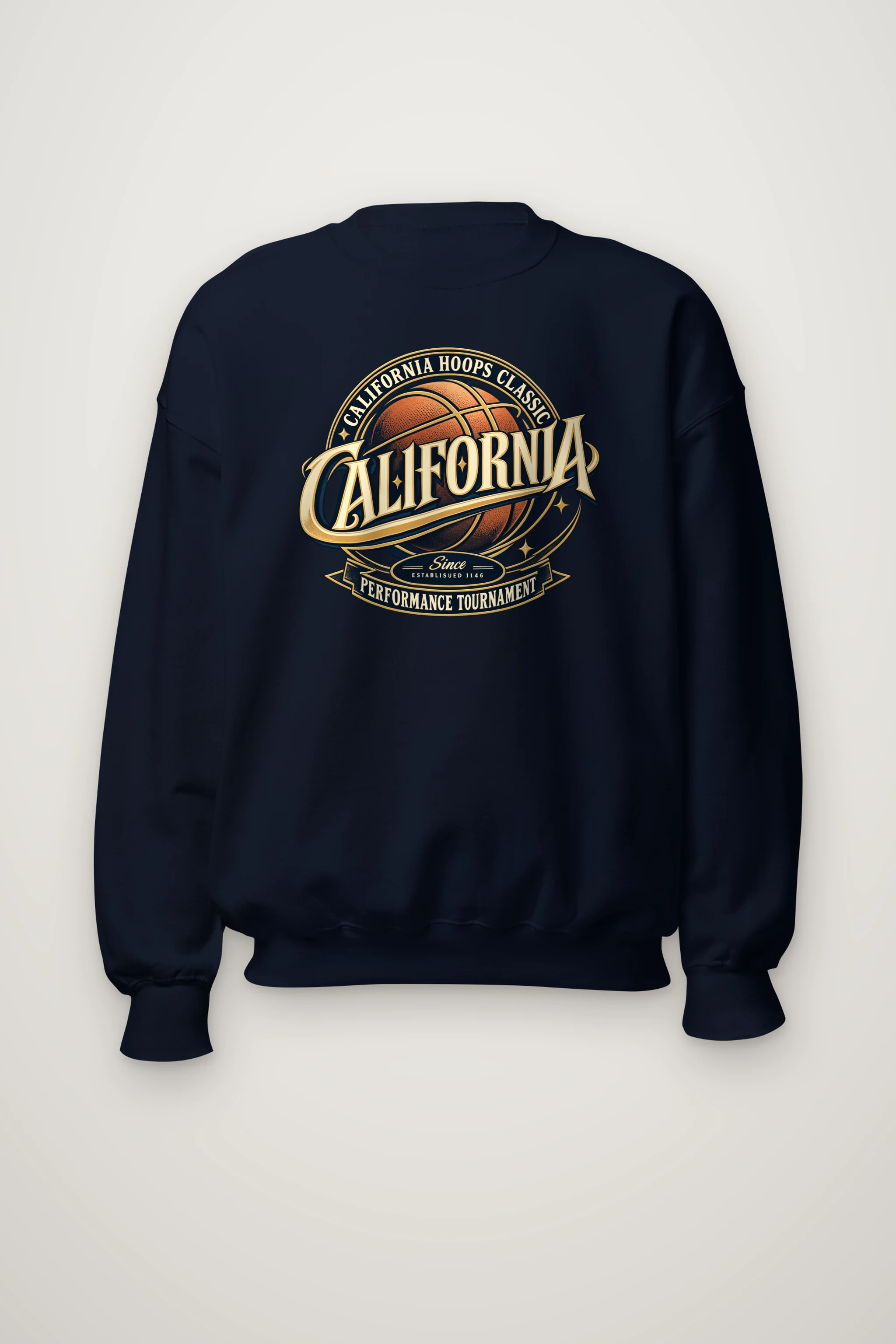 "California Hoops Classic" Heavy Blend Unisex Crewneck Sweatshirt