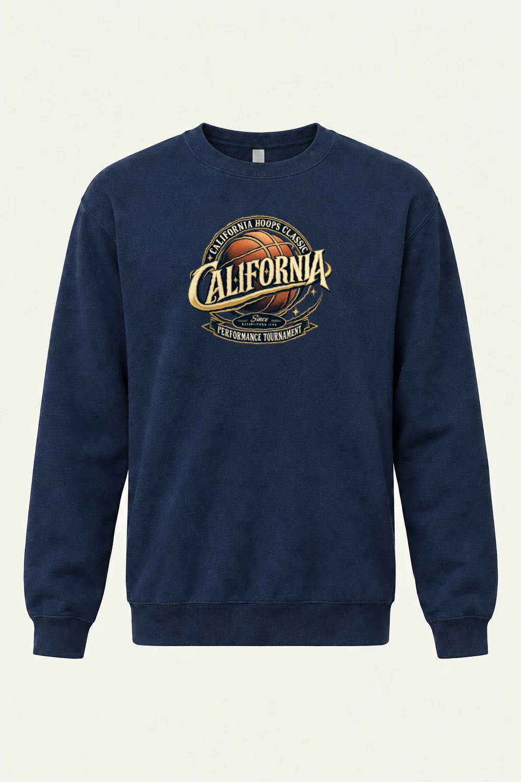 "California Hoops Classic" Heavy Blend Unisex Crewneck Sweatshirt | Gildan 18000