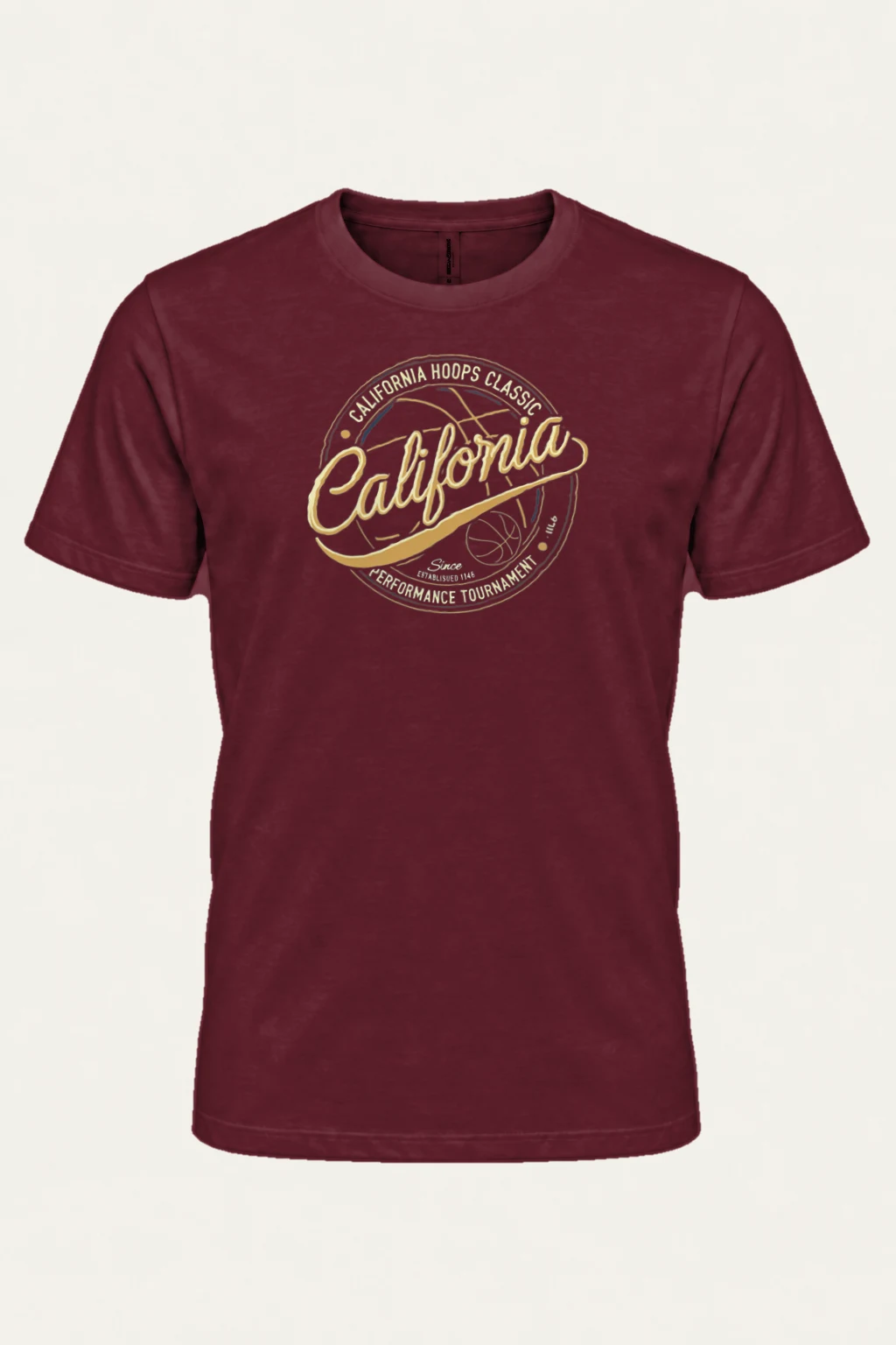 "California Hoops Classic" Heavyweight Unisex Crewneck T-shirt | Gildan 5000