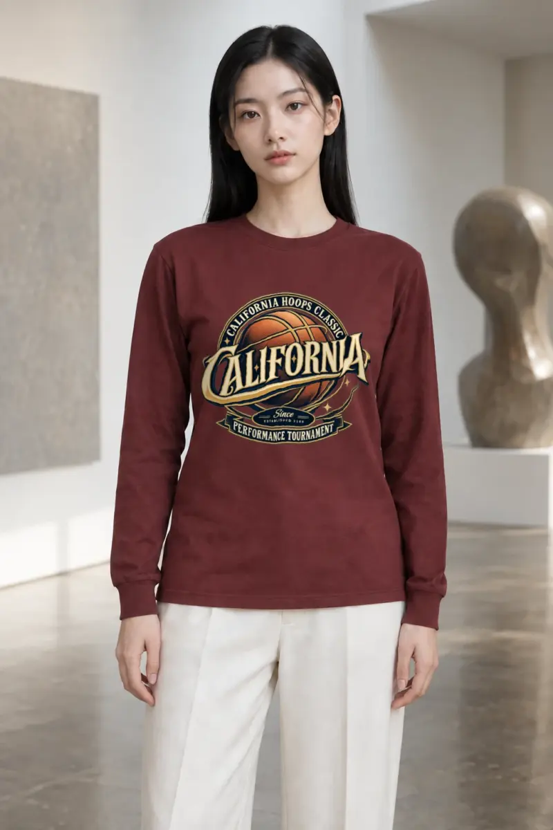 "California Hoops Classic" Unisex Longsleeve T-shirt | Gildan 2400