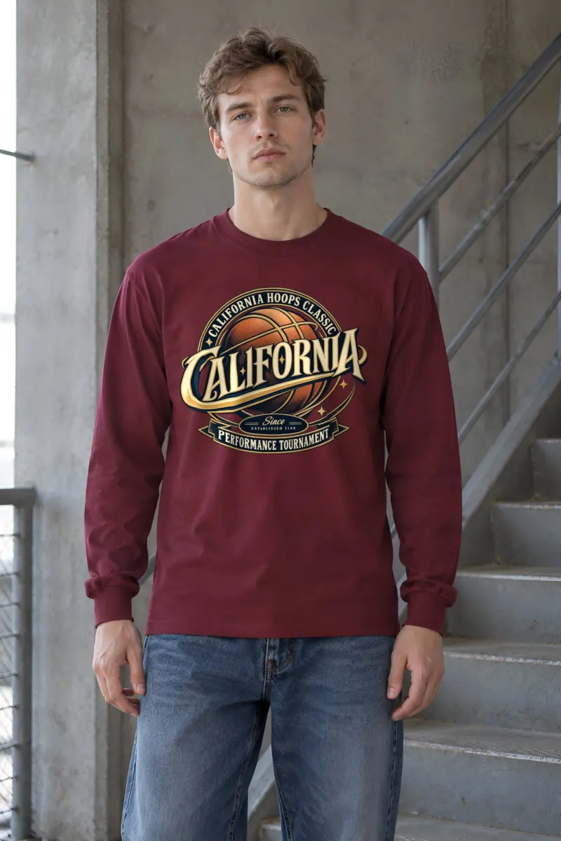 "California Hoops Classic" Unisex Longsleeve T-shirt