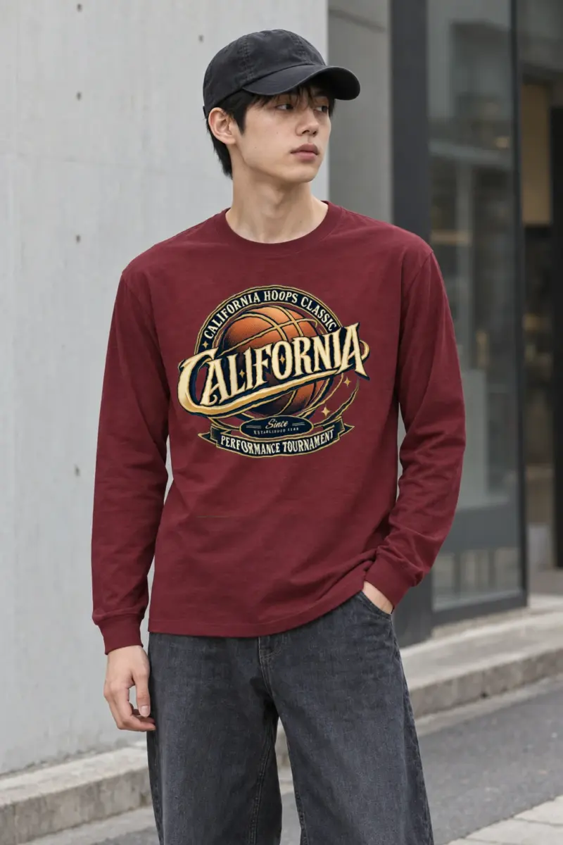 "California Hoops Classic" Unisex Longsleeve T-shirt