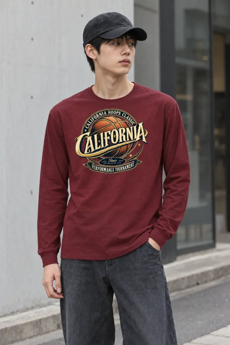 "California Hoops Classic" Unisex Longsleeve T-shirt