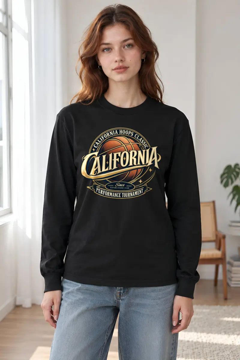 "California Hoops Classic" Unisex Longsleeve T-shirt