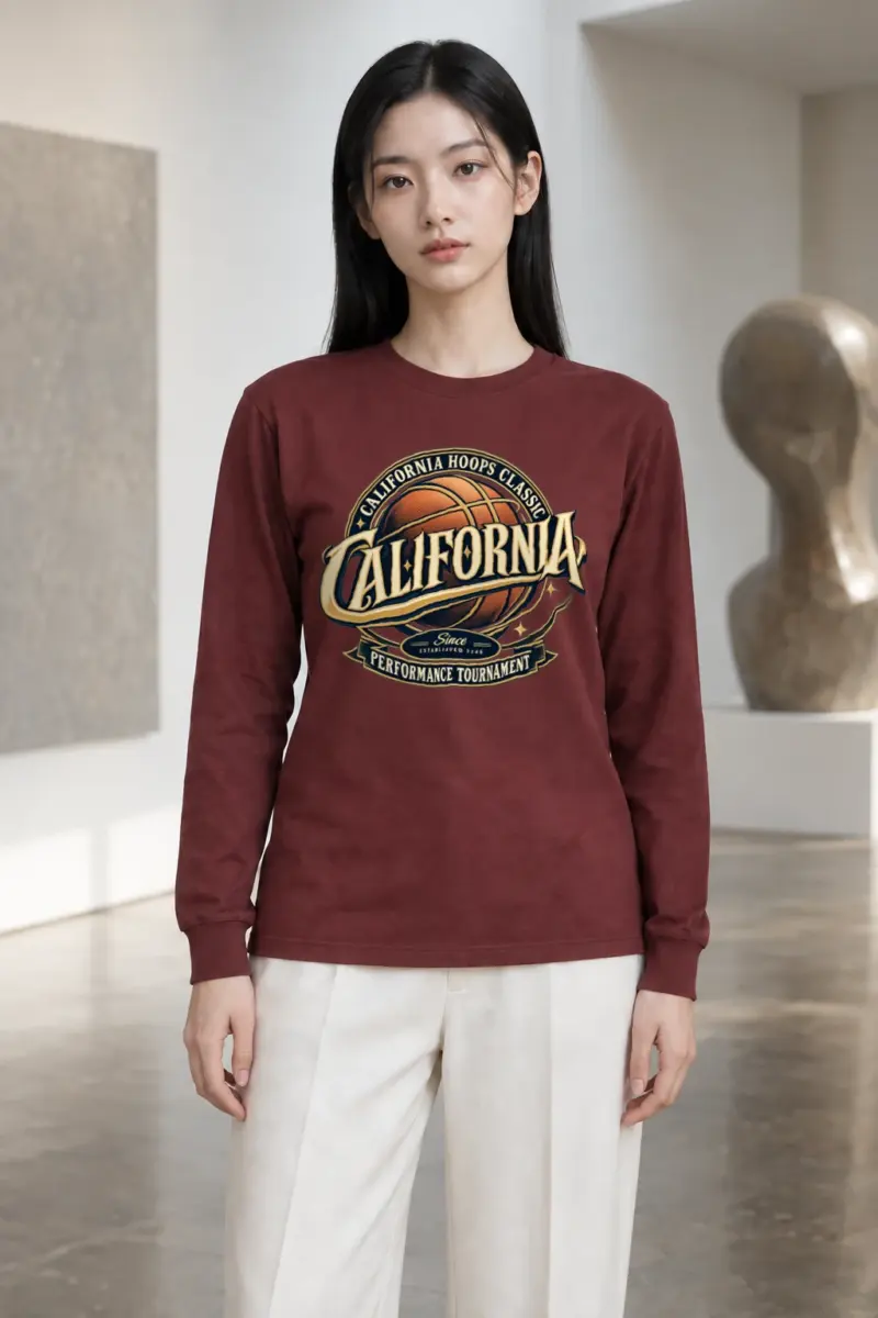 "California Hoops Classic" Unisex Longsleeve T-shirt | Gildan 2400