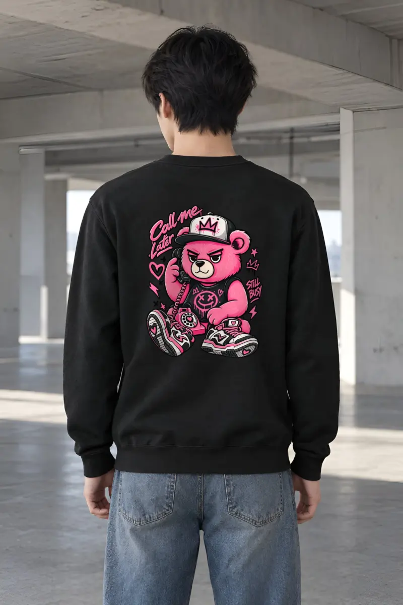 "Call Me Later" Heavy Blend Unisex Crewneck Sweatshirt