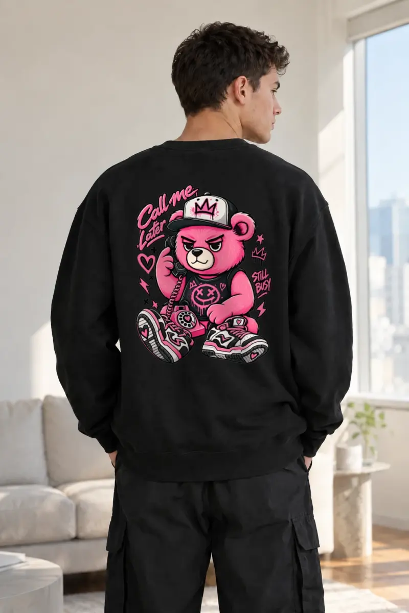 "Call Me Later" Heavy Blend Unisex Crewneck Sweatshirt | Gildan 18000