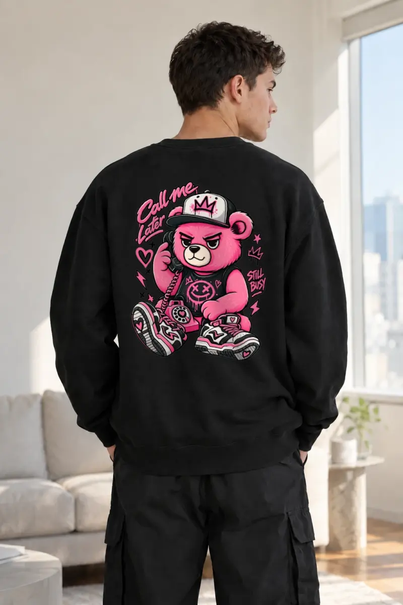 "Call Me Later" Heavy Blend Unisex Crewneck Sweatshirt | Gildan 18000