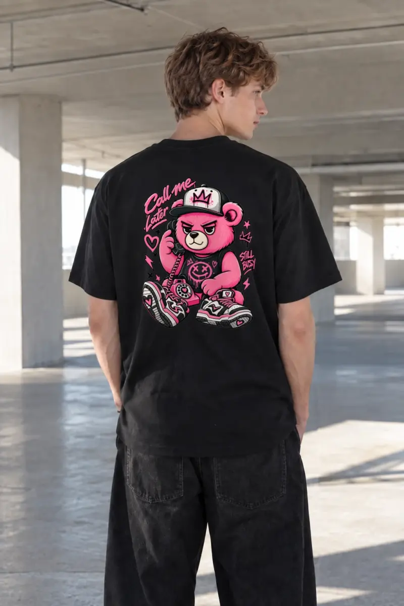 "Call Me Later" Heavyweight Unisex Crewneck T-shirt | Gildan 5000