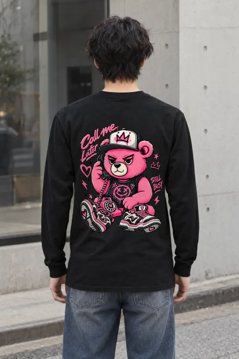 "Call Me Later" Unisex Longsleeve T-shirt