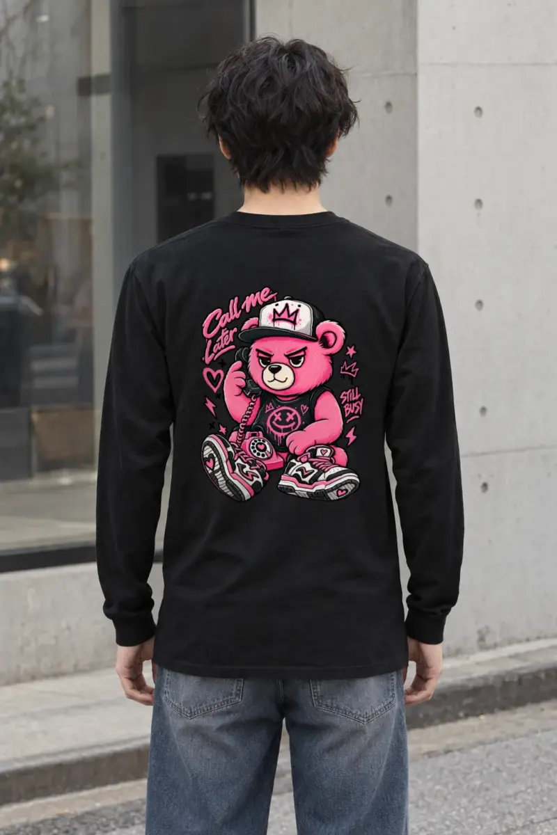 "Call Me Later" Unisex Longsleeve T-shirt
