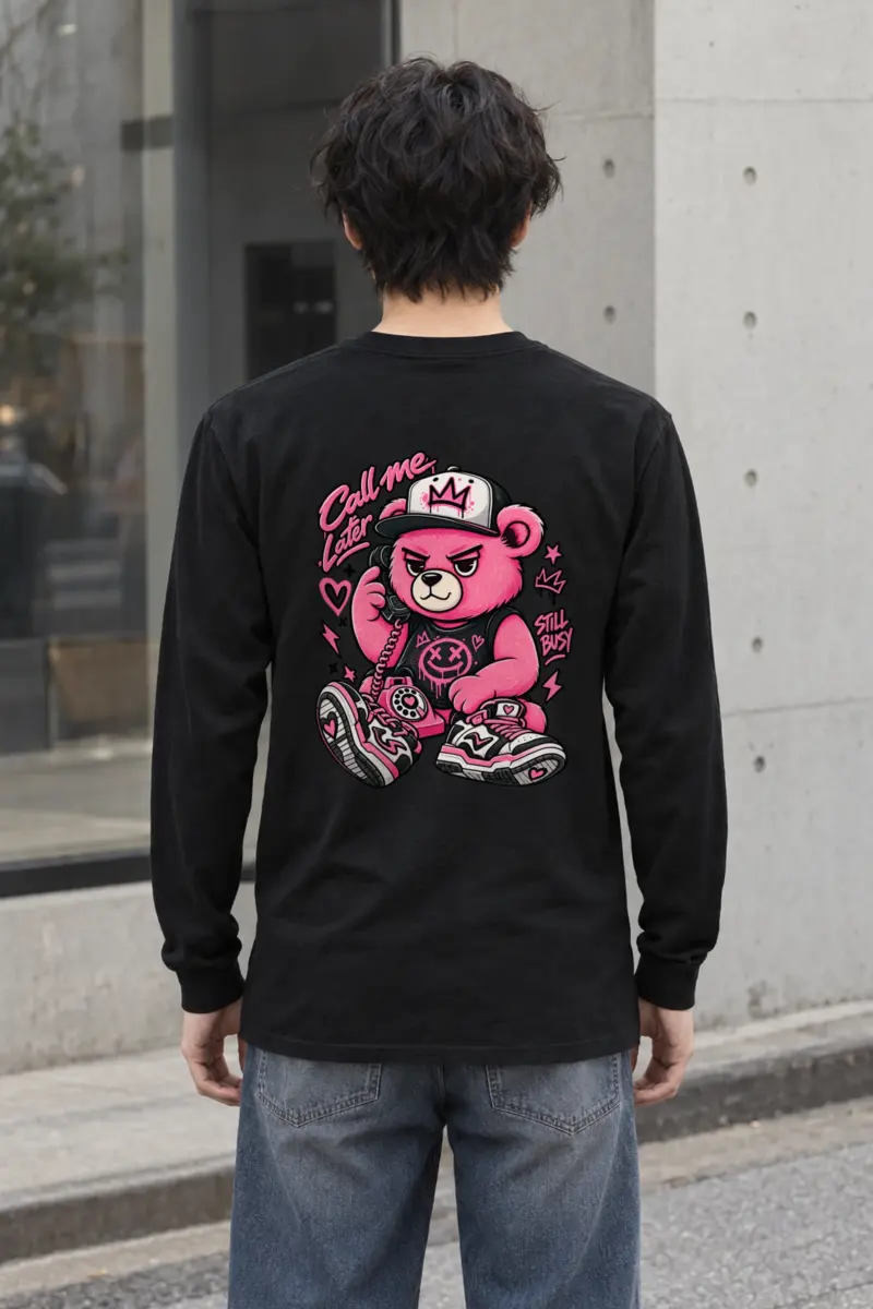 "Call Me Later" Unisex Longsleeve T-shirt