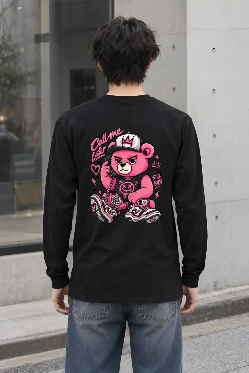 "Call Me Later" Unisex Longsleeve T-shirt