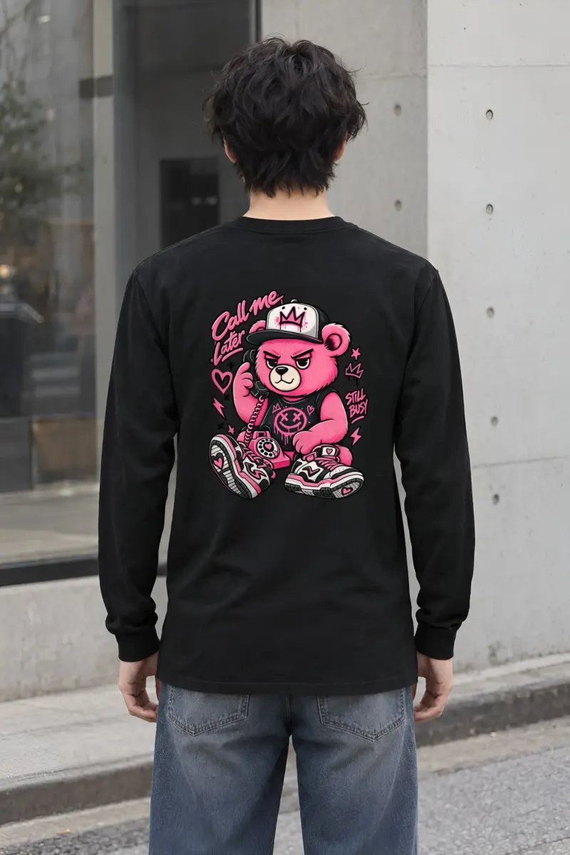 "Call Me Later" Unisex Longsleeve T-shirt