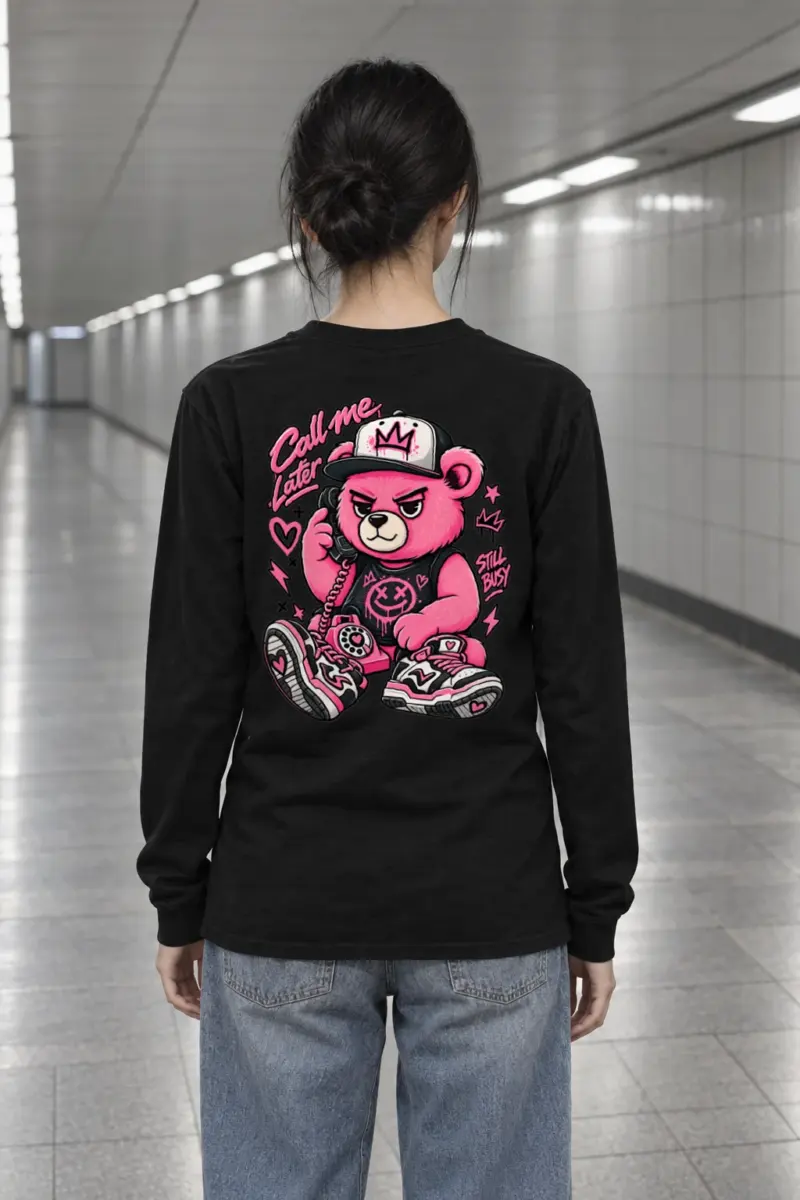 "Call Me Later" Unisex Longsleeve T-shirt