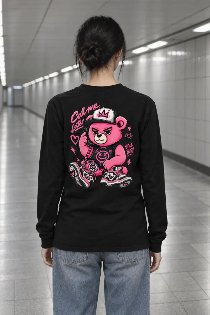"Call Me Later" Unisex Longsleeve T-shirt