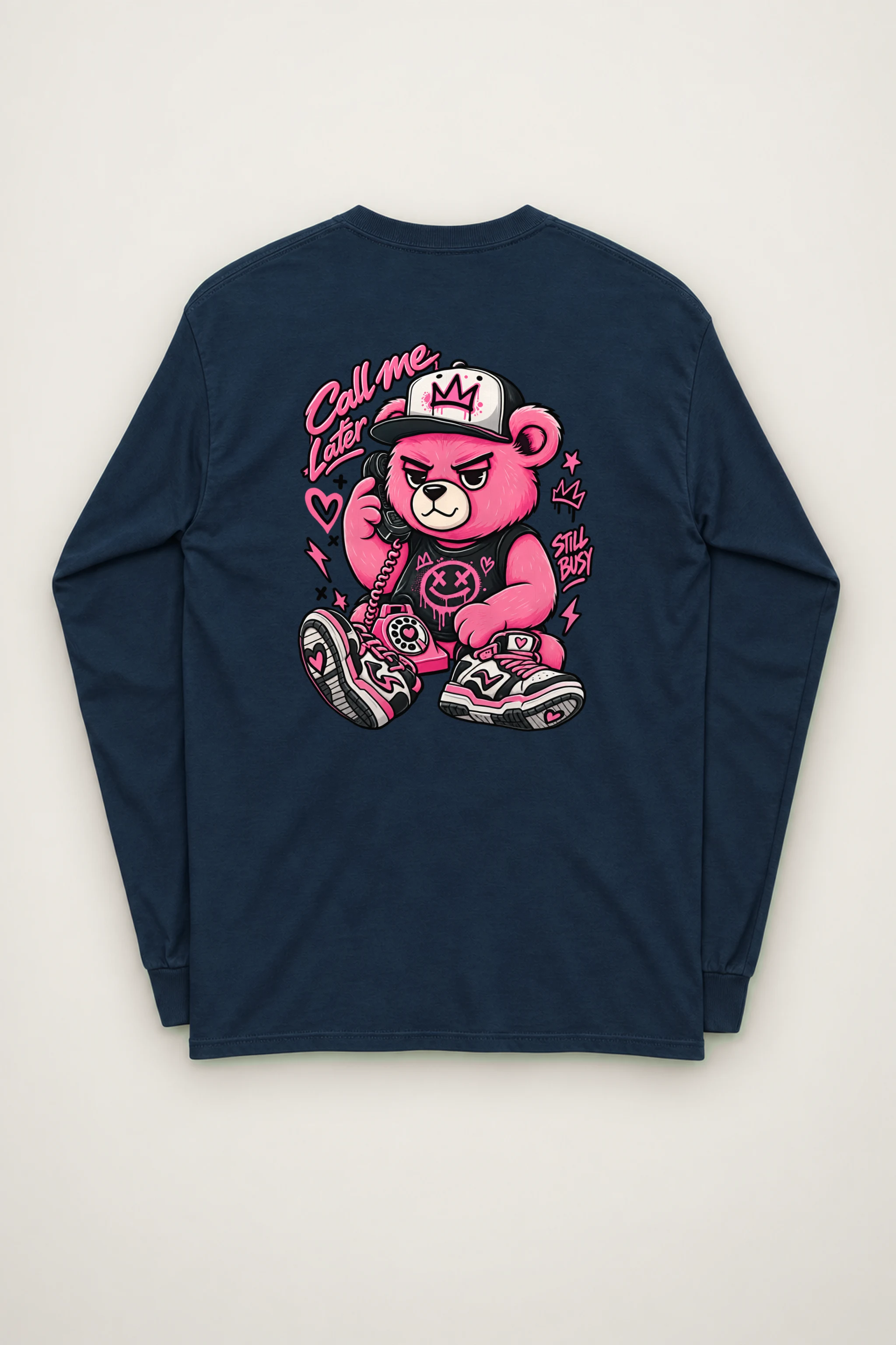 "Call Me Later" Unisex Longsleeve T-shirt