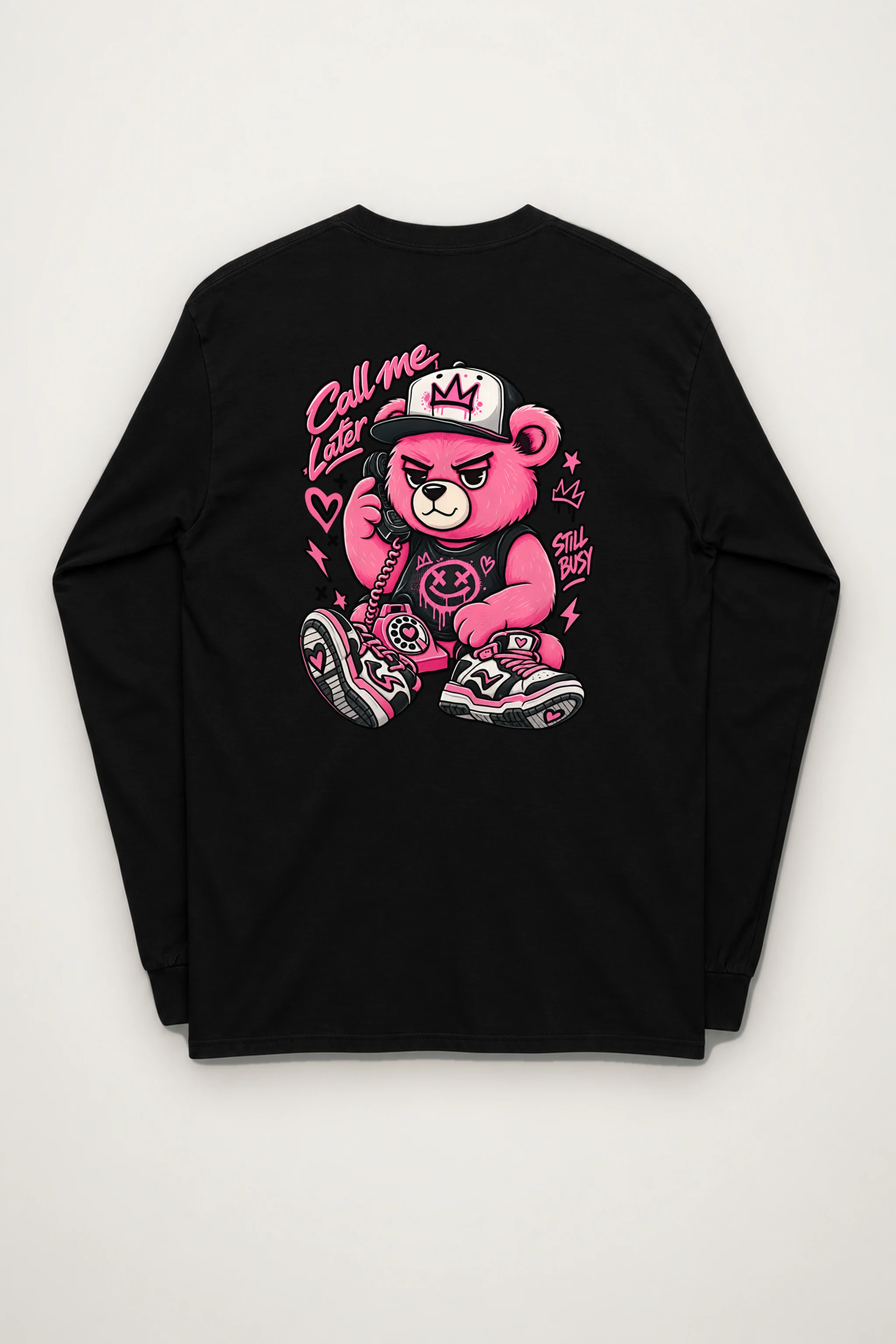 "Call Me Later" Unisex Longsleeve T-shirt