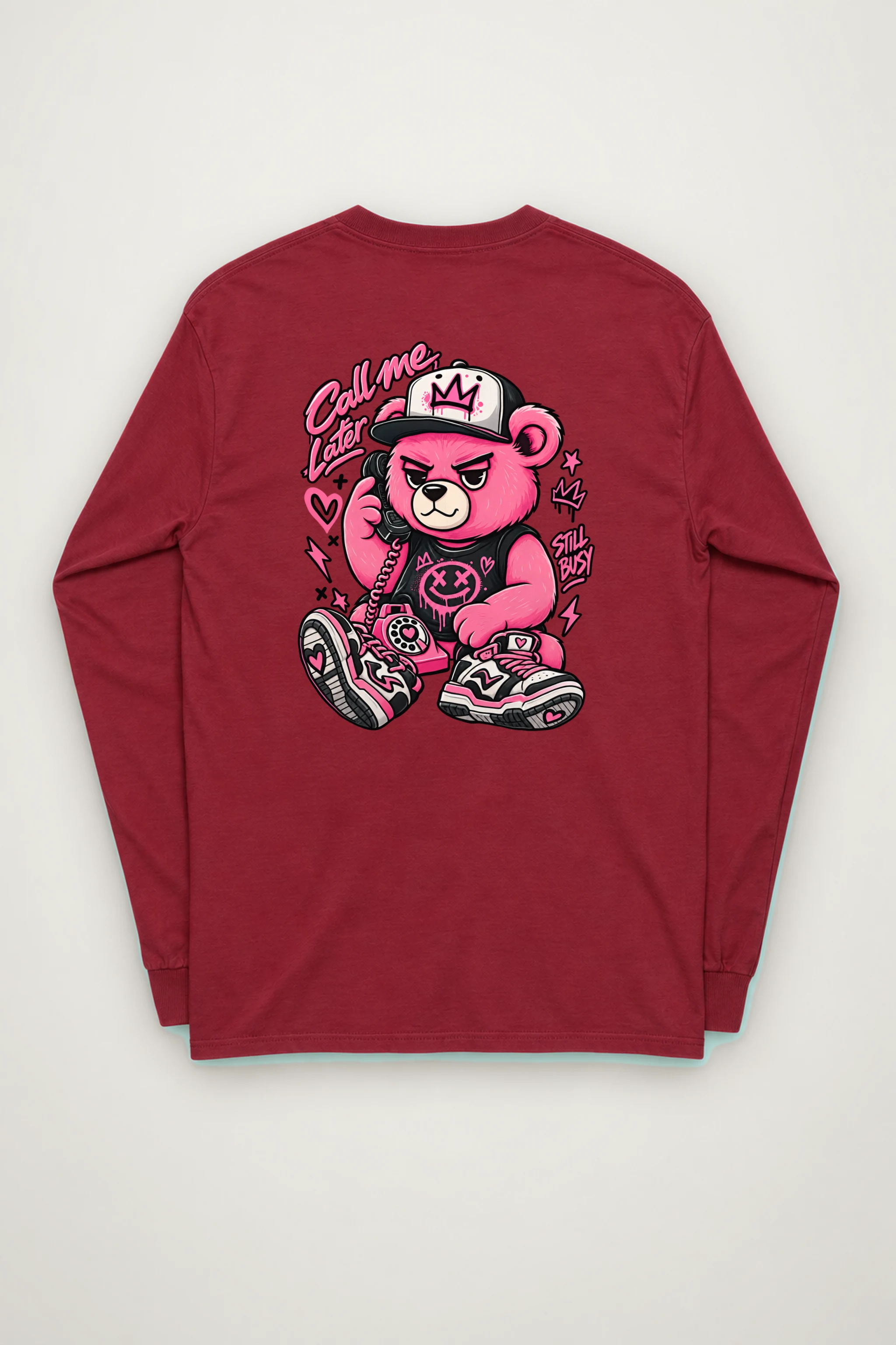 "Call Me Later" Unisex Longsleeve T-shirt