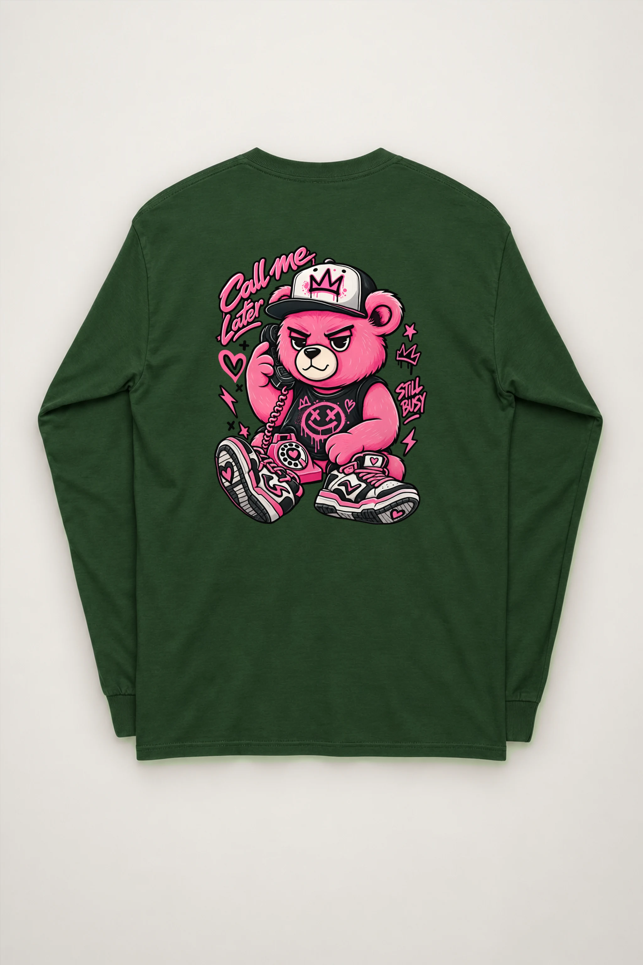 "Call Me Later" Unisex Longsleeve T-shirt