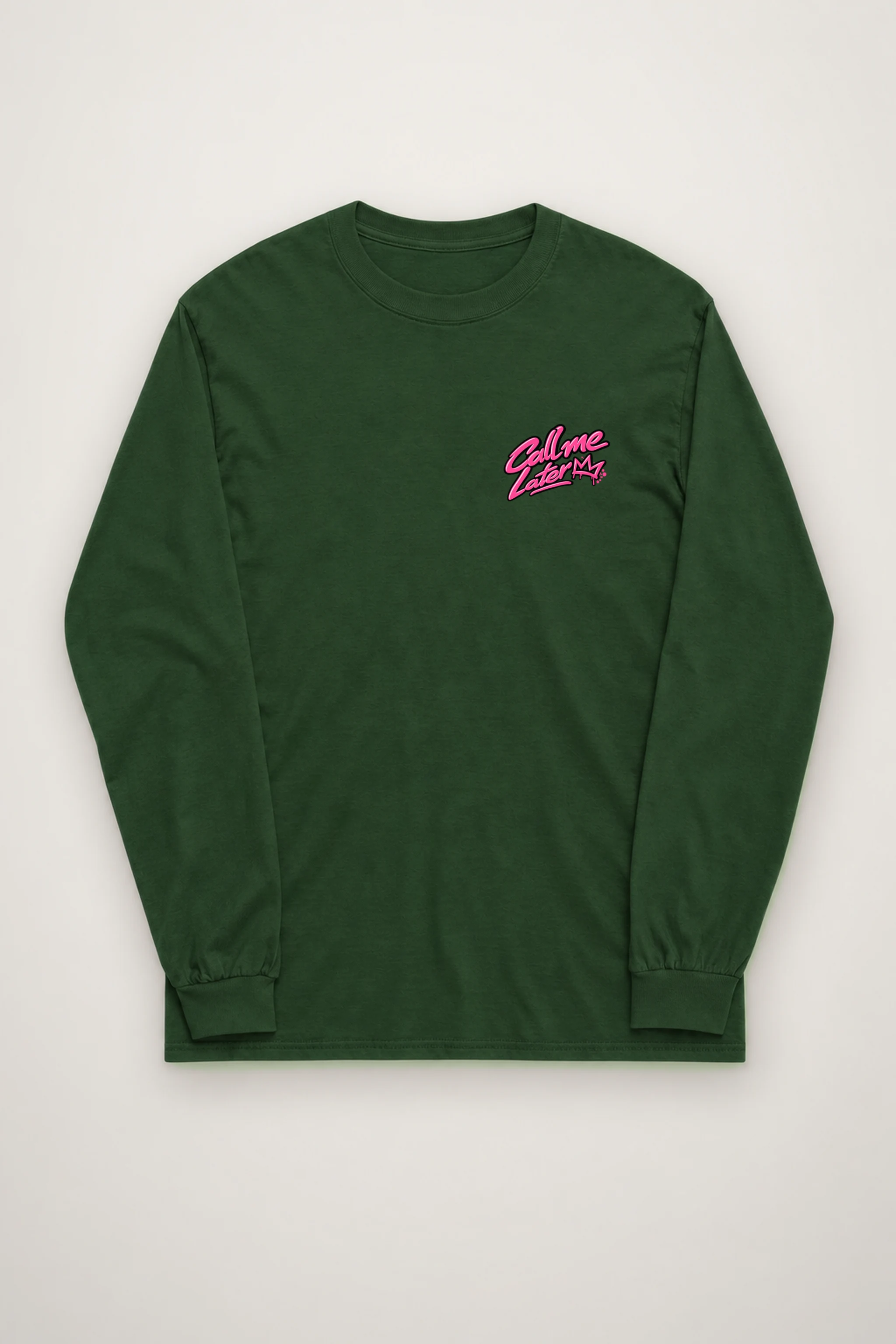 "Call Me Later" Unisex Longsleeve T-shirt