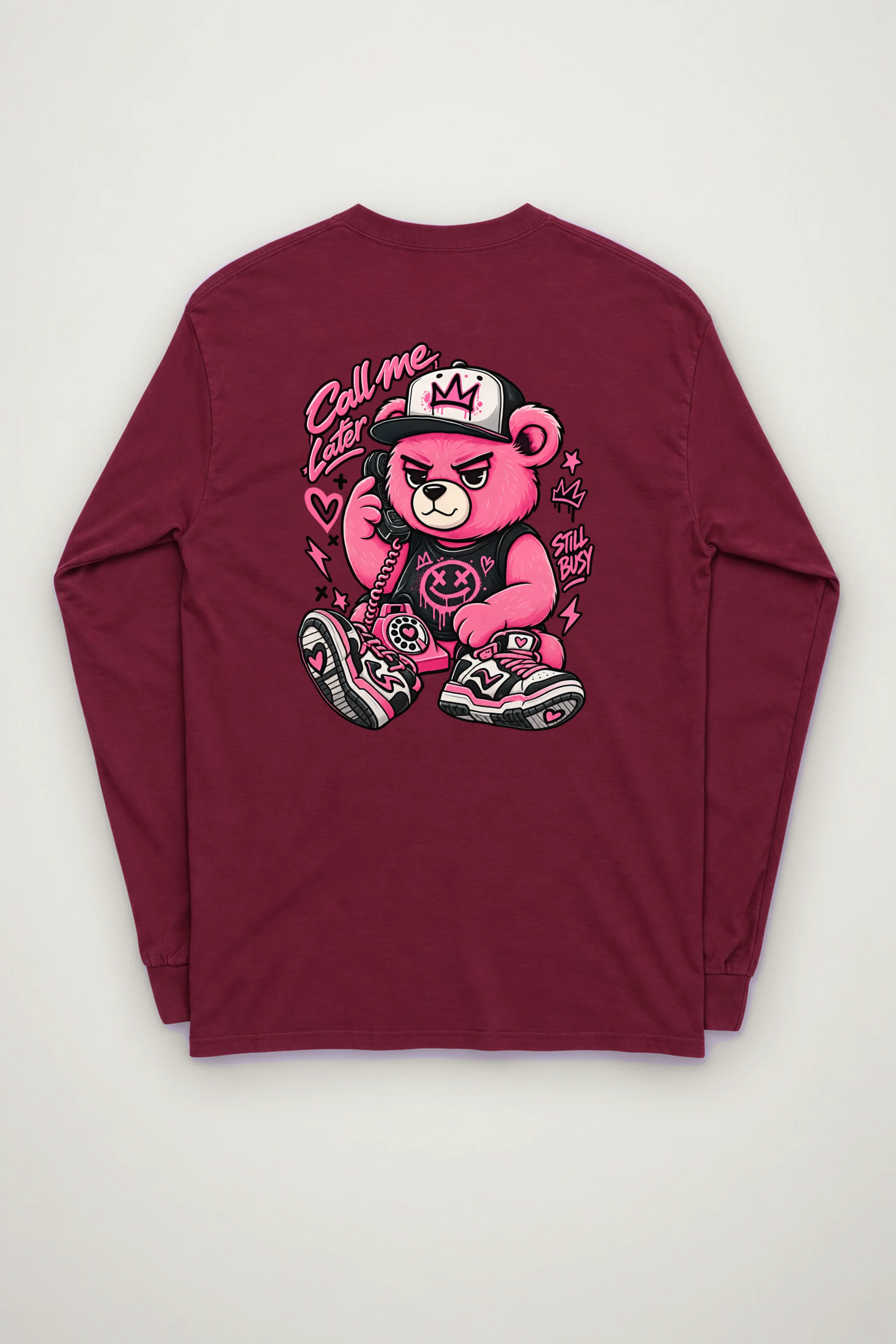 "Call Me Later" Unisex Longsleeve T-shirt