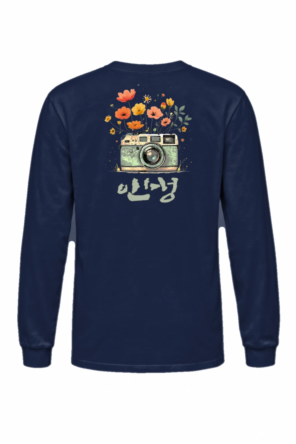 "Camera In Bloom" Unisex Longsleeve T-shirt | Gildan 2400
