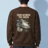 "Camp Between the Gusts" Heavy Blend Unisex Crewneck Sweatshirt