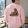 "Campfire Bear" Heavy Blend Unisex Crewneck Sweatshirt | Gildan 18000