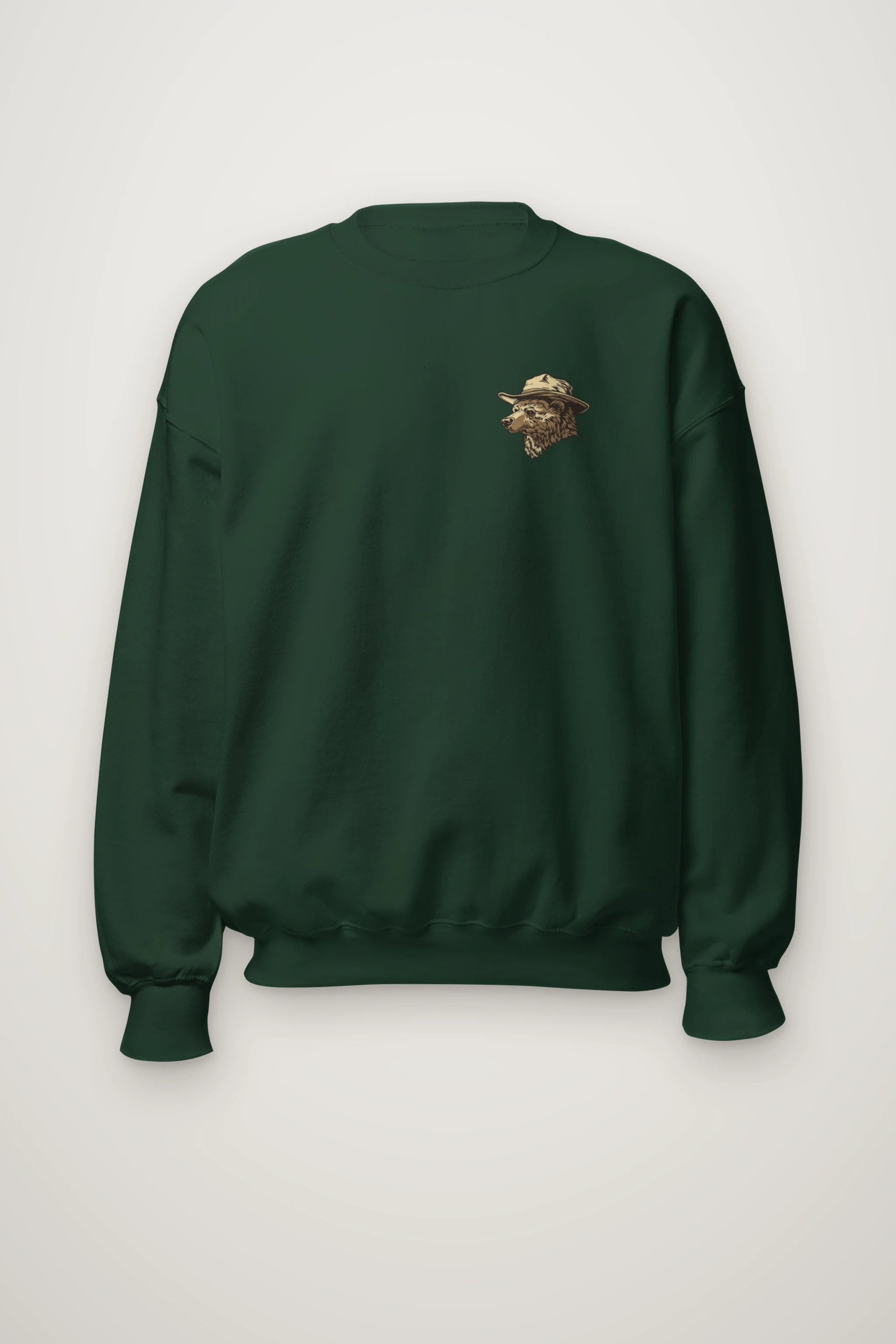 "Campfire Bear" Heavy Blend Unisex Crewneck Sweatshirt
