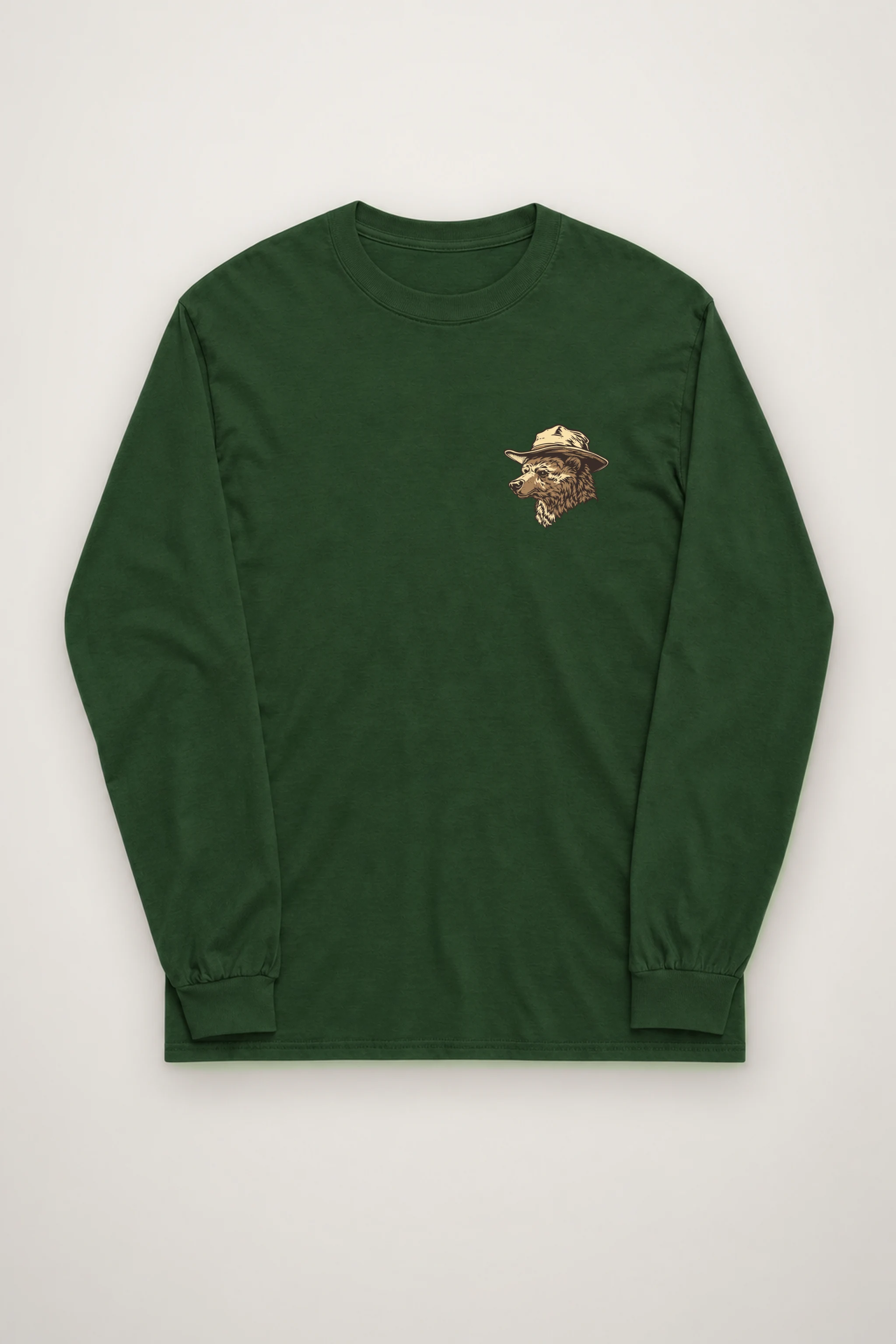 "Campfire Bear" Unisex Longsleeve T-shirt