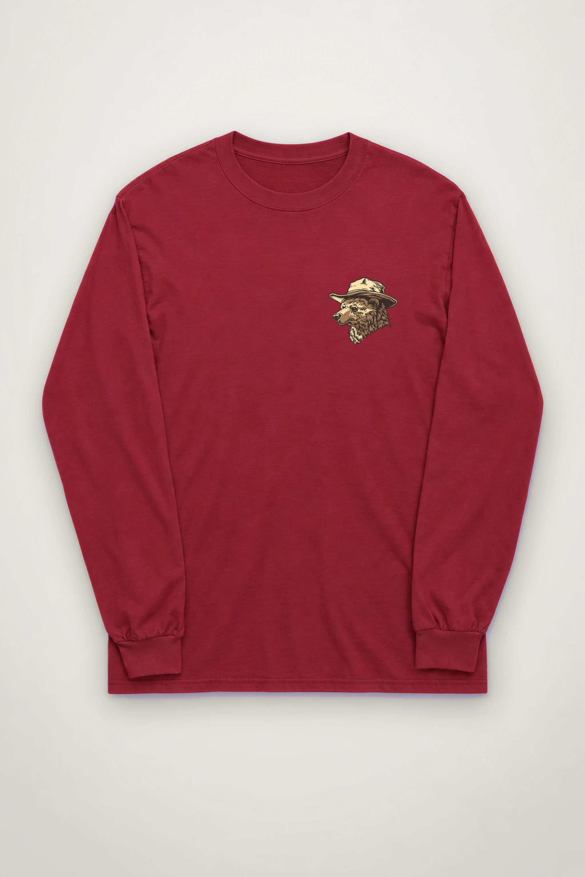 "Campfire Bear" Unisex Longsleeve T-shirt