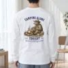 "Camping Alone Tonight" Unisex Longsleeve T-shirt