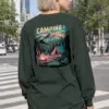 "Camping Is My Therapy" Unisex Longsleeve T-shirt | Gildan 2400