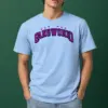 "Arched Seven Star Lettering" Heavyweight Unisex Crewneck T-shirt | Gildan 5000